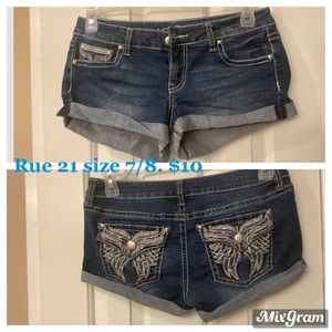 Jean shorts